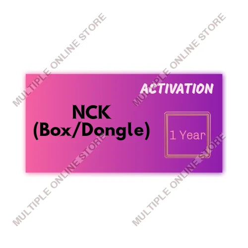 NCK (Box/Dongle) 1 Year Activation