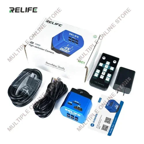 RELIFE MC1 4K Ultra HD Trinocular Microscope Camera