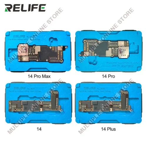 RELIFE RL-601T iPhone 14 Series Middle Board Tinning Platform (Fixture + Stencils)