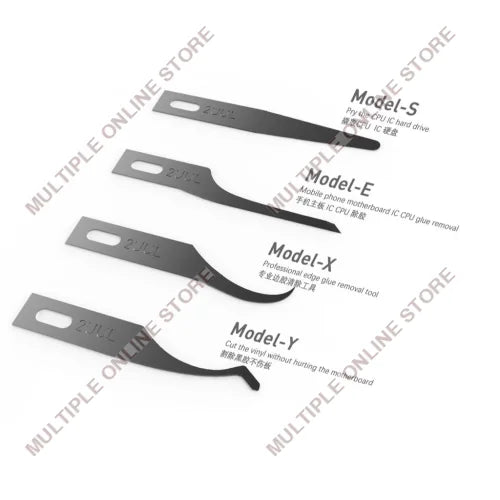 2UUL DA11 Hand Finish (S.E.X.Y) Blades for PCB Underfill Clean 4 in 1 Set