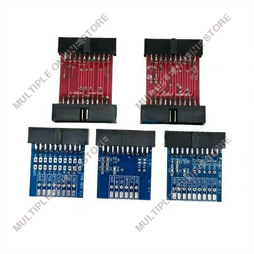 Easy-Jtag Plus 5 in 1 ISP Adater Set with U & E Scoket Adapters