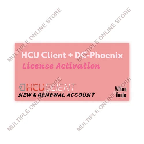 HCU Client + DC-Phoenix License Activation for New & Renewal Account