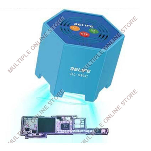 RELIFE RL-014C Smart Cooling Air Fan + UV Curing Lamp 2 in 1