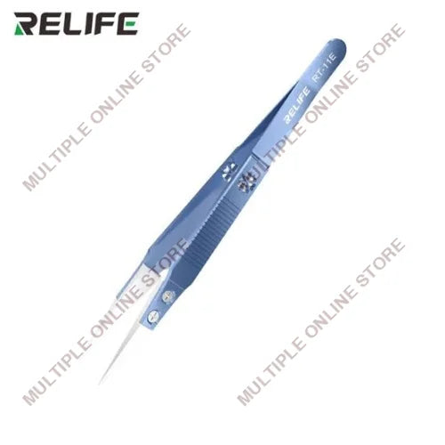 RELIFE RT-11E Anti Static Resistant Ceramic Fly Leads Tweezer