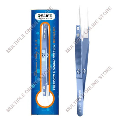 RELIFE RT-11E Anti Static Resistant Ceramic Fly Leads Tweezer