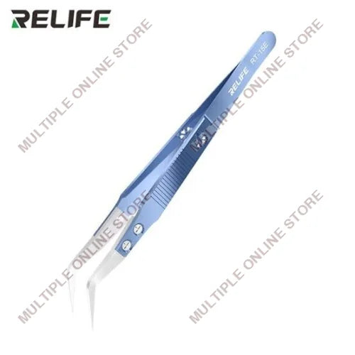 RELIFE RT-15E Anti Static Resistant Ceramic Fly Leads Tweezer