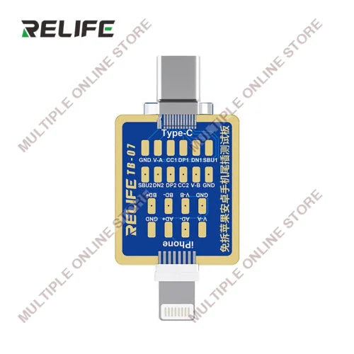 RELIFE TB-07 Disassembly Free iPhone & Android Charging Test Board