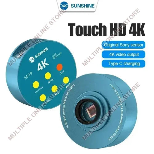 SUNSHINE M-19 Sony Sensor Touch Control 4K Ultra HD Camera for Microscope