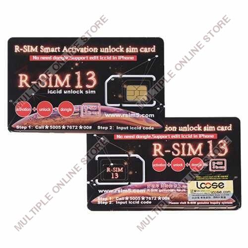 R-Sim 13 Universal Smart Activation Card for iPhone - MULTIPLE ONLINE STORE